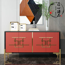 Modern simple new Chinese style Entrance cabinet Light luxury locker Hotel decoration cabinet Dining side cabinet Zen Chinese storage cabinet