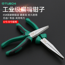  Flat mouth pliers 6 inch flat mouth pliers with teeth Clamping pliers Flat mouth pliers with teeth Flat mouth pliers duckbill pliers flat mouth