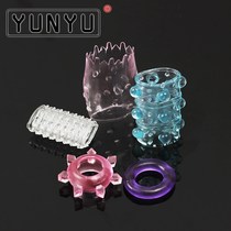 5PCS Different Silicone Penis Ring for Couple Adult Penis Co