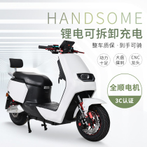 H1 electric motorcycle high-speed high-power 3000W electric car 72v takeaway special mountain climbing King long-distance running King