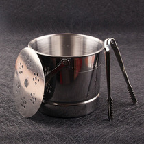 Special stainless steel handle small ice bucket Ice bucket Ice bucket KTV bar club dedicated