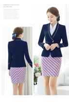 China Southern Airlines flight attendant uniform professional womens new vest dress art test sales hotel front desk beautician work clothes