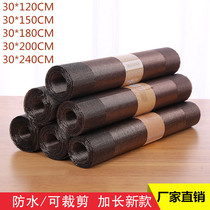 Taiwan waterproof tea table meal fabric table flag Chinese style extended tea tablecloth tea cloth Japanese Zen heat insulation table flag