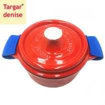High temperature resistant anti-scalding silicone pot ear clip cast iron pot handle heat insulation gloves hand clip special thick pot handle pot ear sleeve