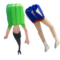 Software kite large high-end pendant three-dimensional adult sand sculpture long legs funny 3D non-skeleton new creative strange