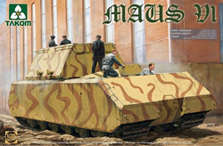 三花 takom 2049 1/35 德国重型坦克鼠式坦克 V1