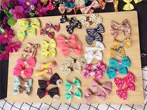 3 8 yuan 30 cute bow clothing hair accessories children decoration DIY handmade decoration