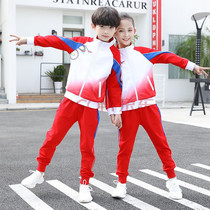 2019 primary and secondary school uniforms spring and autumn class uniforms kindergarten uniforms childrens autumn sportswear new childrens clothing