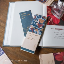 I want to live with you Zvittaeva Bookmark Nanjing Pioneer Bookstore
