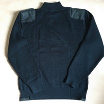 Blue Sky ladies sweater Zhejiang Jiajia cadre o collar Air Blue anti-shrink Australian hair round neck sweater