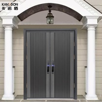 Kano shield villa door household door Rural courtyard double open four door mother and child single door anti-theft door Rural