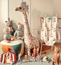 Ins Nordic creative giraffe doll cute plush toy pillow childrens room decoration living room home decoration