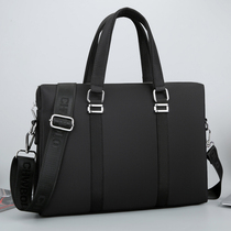 Paul Men Handbag Waterproof All Oxford Bub Briefcase Business Casual Bag Single Shoulder Bag 15 6 Inch Computer Bag