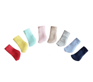 taobao agent Ninimal baby clothes OB11 color socks pre -sale group buying 12 points free international rings juice