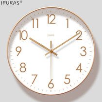 Nordic ins girl heart clock living room simple creative clock classic fashion wall watch home ultra-quiet clock
