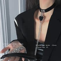 Item Circle Sexy SM Maid Spice Traction Rope Neck Chain Subtune Teaching Props Mood Dog Chain Control Neck with choker