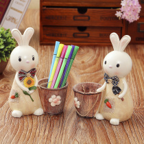  Japanese anime doll One piece Luffy hand-made pen holder Home art decoration decoration boys birthday gift