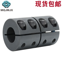 LZAH carbon steel Open coupling steel black clamping with keyway straight cylinder locking clamping connector fastener
