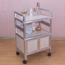 Beauty trolley Korean small bubble instrument storage shelf Multi-function tool cart Beauty salon special cart