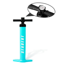 Portable high pressure SUP surfboard rubber boat two-way manual pump air pump two-way pumping inflation
