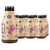 Hankou No. 2 factory Hey frozen thick milk black sugar taste Net red jelly milk tea containing milk beverage 330ml * 12 bottles