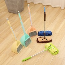 Childrens broom dustpan set mop combination mini broom dustpan sweeping Children Baby broom cleaning toys