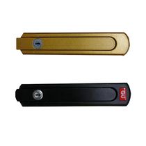 Push-pull safety lock key protection up and down childrens screen window buckle lock screen window anti-theft lock lock lock Diamond net