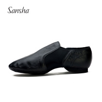 Sansha France Sansha adult modern dance shoes jazz shoes low-top elastic dance shoes cowhide face practice shoes