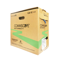 CommScope six network cable 1427071-6 4 pairs of unshielded UTP twisted pair computer cable