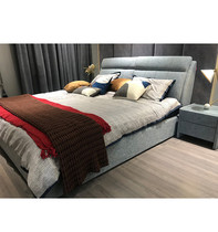 Chengde Red Apple Furniture Value-for-money Bedroom Boutique Four-piece Set Bed Bedside Table*2 Sliding Wardrobe
