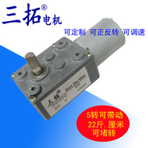 Santuo motor GW370 12V 24V worm gear motor DC motor robot model
