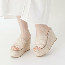 Soft texture good export tail D only a few pairs do not return Japanese popular shoes ESP rattan muffin sandals