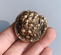 Special bag pure brass walnut solid copper walnut play walnut play walnut lion head ornaments