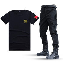 Ruling Officer Tactical Pants Black Adoring Pants Campanty Pants Mens Spring Summer Spring Summer Wear-wear military fan Tooling Security Pants