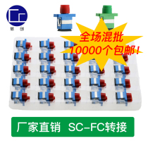 Cichuang telecom grade FC to SC square round fiber optic adapter flange flange flange coupler fiber connection