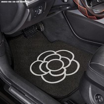 Car foot pad single-piece cartoon cute universal suede wear-resistant cropped and easy to clean Main driving anti-dirt protection pad