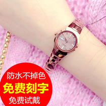  2021 new watch womens niche brand name waterproof fashion temperament atmospheric Swiss mechanical womens watch brand