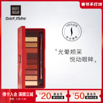 Color Studio Mary Diega Color Studio Light Eye Shadow Makeup Plate Earth Color Mending