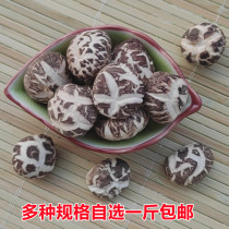 With the state of Shenzhen Shipping Feet Small Flower Mushroom 500g Hangwood Wild Mushroom dry Winter Mushroom meat thick Xinhua Tout
