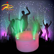 GOGO bar KTV disco laser spot Stage Beauty DS jump stage LED point jump can move point platform