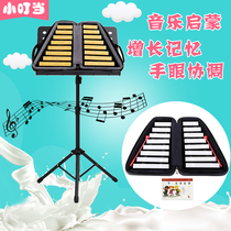 COOFINE Xiao Zhongqin children double row 16-tone aluminum board jingle marimba kindergarten percussion instruments