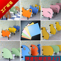 Kindergarten toilet partition partition anti-bete cartoon children toilet waterproof baffle animal partition