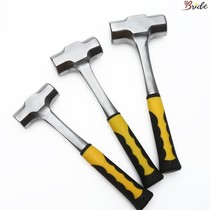 Stainless steel hammer one-piece solid hand hammer large and small iron hammer tool heavy metal hammer multi-function pure T