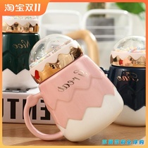 Japanese ZD personalized cup sense creative mug in water cup household mouth cup drinking water ceramic cup office cup