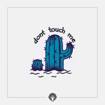 Change @ become original tattoo stickers waterproof men and women durable old school cactus campus style new products