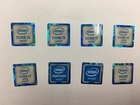 Оригинальная наклейка, ноутбук, 123456-е поколение процессоров intel core, intel core i3, intel core i5, intel core i7