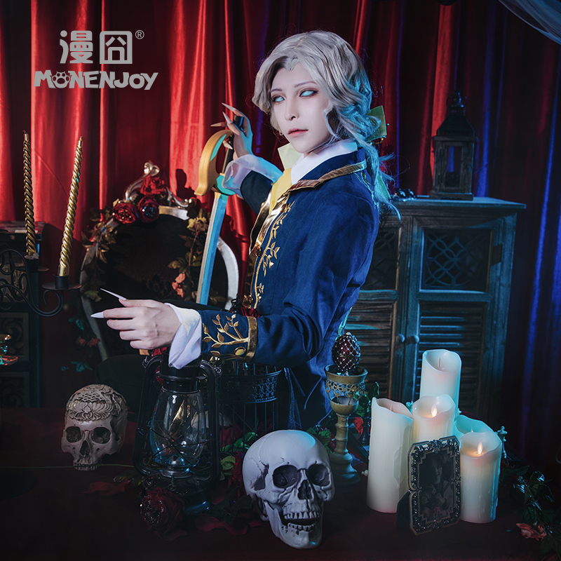 Identity V Priest Cosplay wigs bhiner cosplay costume