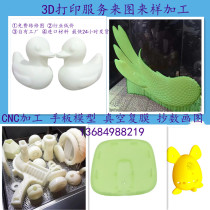 3D printing art sculpture resin hand plate sample vacuum compound mold product design copy number custom model service