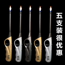 Open flame igniter electronic extended gas stove natural gas kitchen household candle long mouth handle handle ignition gun stick
