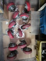 Large factory imported from South Korea 6 inch universal caster shaft diameter 15